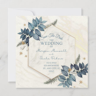 Trouwuitnodiging Kaart