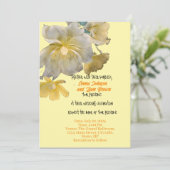 trouwuitnodiging kaart (Staand voorkant)