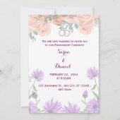 Trouwuitnodiging Kaart (Voorkant)