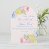 Trouwuitnodiging Kaart (Staand voorkant)