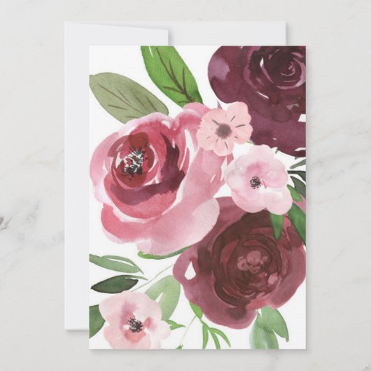 trouwuitnodiging kaart (Achterkant)