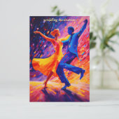 trouwuitnodiging kaart (Staand voorkant)