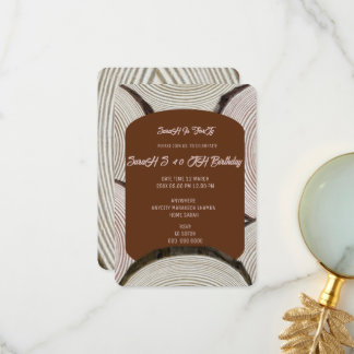 Trouwuitnodiging Light Blue met boomkolomlijnen, Bedankkaart