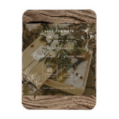 trouwuitnodiging magneet (Verticaal)