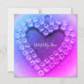 trouwuitnodiging magnetische uitnodiging (Voorkant)