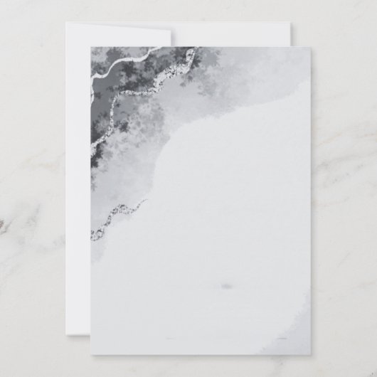 Trouwuitnodiging met Coastal Cowgirl-thema Kaart (Achterkant)