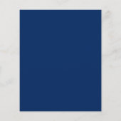Trouwuitnodiging met monogram anker maritiem budge (Achterkant)