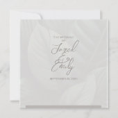 Trouwuitnodiging QR-code Kaart (Voorkant)