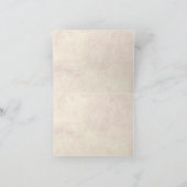 Trouwuitnodiging 'Voor altijd - Twee harten - Één  Bedankkaart (Binnen)