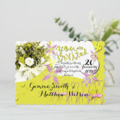 Trouwuitnodiging Zonnige Dagen Kaart (Staand voorkant)