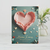 Trouwuitnodigingen & Aankondigingsontwerp Kaart (Staand voorkant)