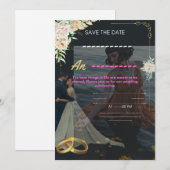 Trouwuitnodigingen Kaart (Voorkant / Achterkant)