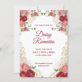 trouwuitnodigingen kaart