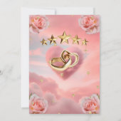 trouwuitnodigingen kaart (Achterkant)