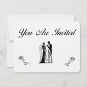 Trouwuitnodigingen Kaart (Voorkant)