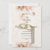 trouwuitnodigingen kaart (Voorkant)