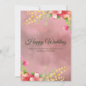 trouwuitnodigingen kaart (Achterkant)