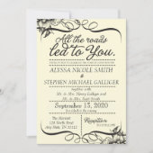 trouwuitnodigingen kaart (Voorkant)