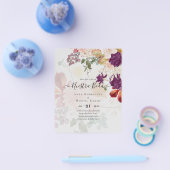 Trouwuitnodigingen, Spaans huwelijksbudget Flyer (Enkel)