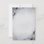 trouwuitnodigingskaart RSVP kaartje (Achterkant)