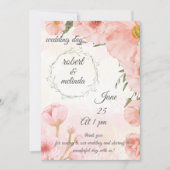 trouwuitnodigingskaarten kaart (Voorkant)