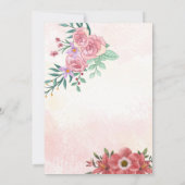 trouwuitnodigingskaarten kaart (Achterkant)