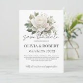 trouwuitnodigingskaarten kaart (Staand voorkant)