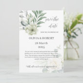 trouwuitnodigingskaarten kaart (Staand voorkant)