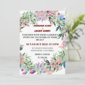 trouwuitvinding kaart (Staand voorkant)