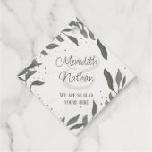 Trouwverloven Eenvoudig Modern Trendsettend Inspir Bedankjes Labels (Voorkant)