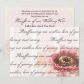 trouwvernieuwing aardbei gerber textuur front si kaart (Voorkant / Achterkant)