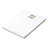 Trouwvisliefhebber – Forel Vissen Design Notitieblok (Linkerzijde)
