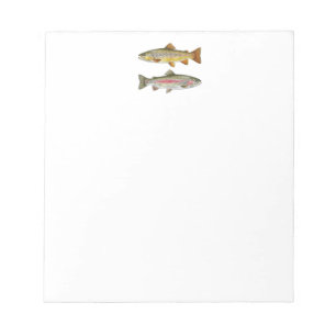 Trouwvisliefhebber  – Forel Vissen Design Notitieblok