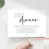 Trouwvlucht, Diners voor een Gelukkig Huwelijk Kaart