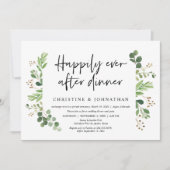 Trouwvlucht, Diners voor eeuwig geluk Kaart (Voorkant)