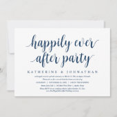 Trouwvlucht, Happily Ever After-dinerfeest Kaart (Voorkant)
