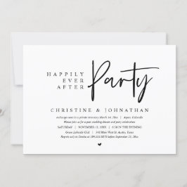 Trouwvlucht, Happily Ever After-feest Kaart