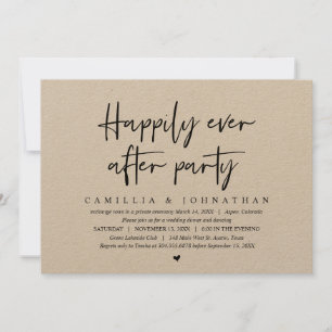 Trouwvlucht, Happily Ever After-feest Kaart