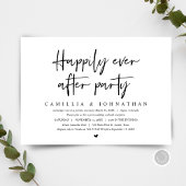 Trouwvlucht, Happily Ever After-feest Kaart