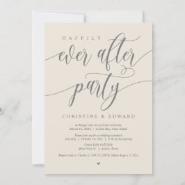 Trouwvlucht, Happily Ever After-feest Kaart