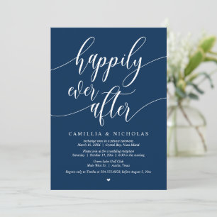 Trouwvlucht, Happily Ever After Feest Uitnodiging
