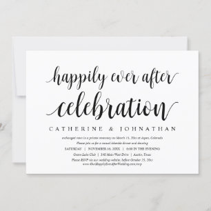 Trouwvlucht, Happily Ever After-viering Kaart