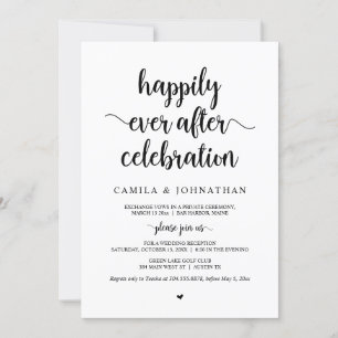 Trouwvlucht, Happily Ever After-viering Kaart