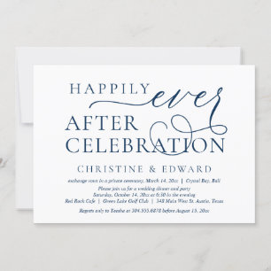 Trouwvlucht, 'Happily Ever After'-viering Kaart