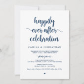 Trouwvlucht, 'Happily Ever After'-viering  Kaart (Voorkant)