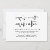 Trouwvlucht, 'Happily Ever after'-viering Kaart (Voorkant)