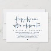 Trouwvlucht, Happily Ever After-viering Kaart (Voorkant)