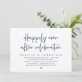 Trouwvlucht, Happily Ever After-viering Kaart (Staand voorkant)