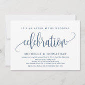 Trouwvlucht, na de bruiloftsfeest I Kaart (Voorkant)