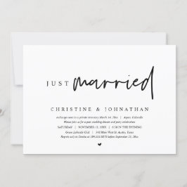 Trouwvlucht, Net Getrouwd Kaart